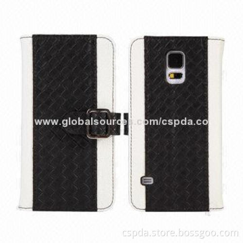 Book Style Mobile Phone Cases with Card Slots and Clasp, OEM and ODM Orders Welcomed